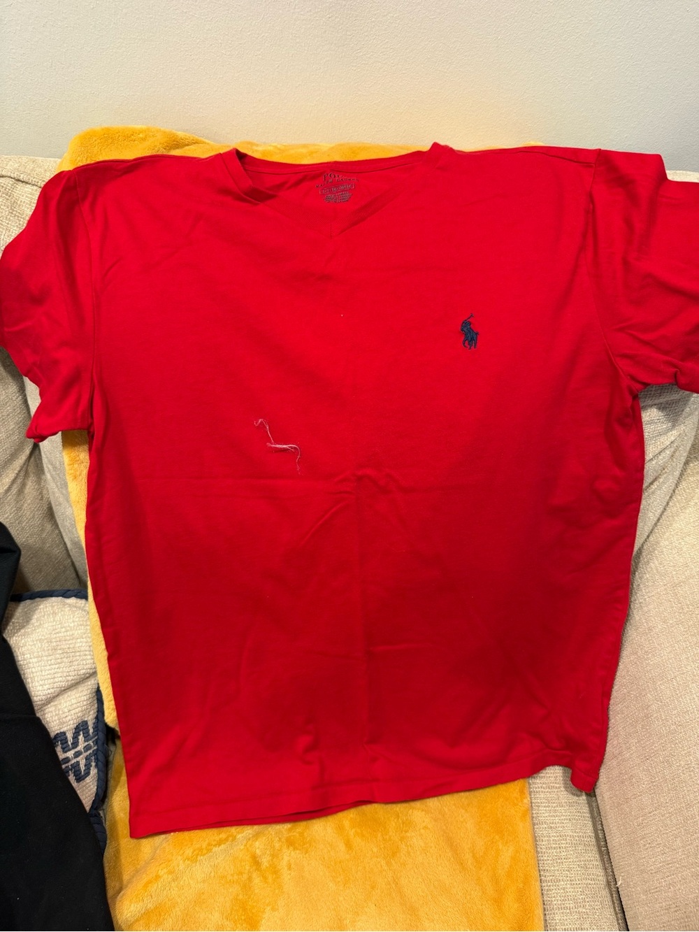 Men Polo by Ralph Lauren Classic Polo tee shirt crew neck and Polo collard shirt
